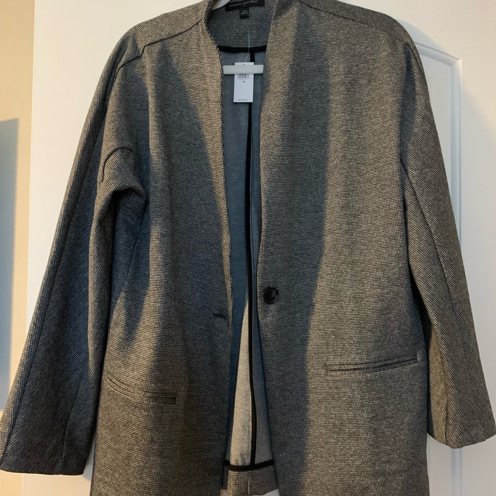 Banana republic knit blazer